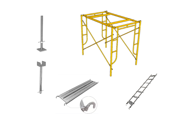 นั่งร้านเหล็กและอุปกรณ์ (SCAFFOLDING & ACCESSORIES)