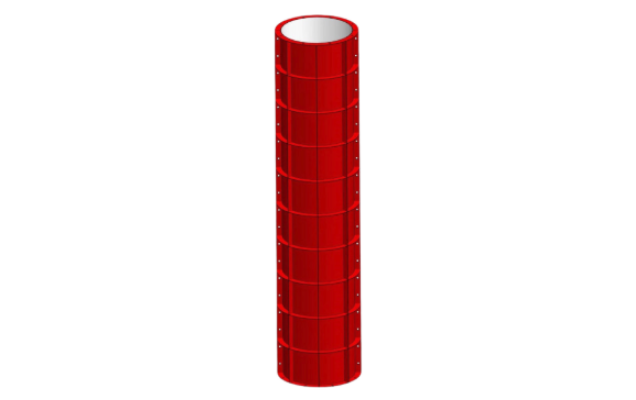 แบบเสากลม (Circular Column Form)
