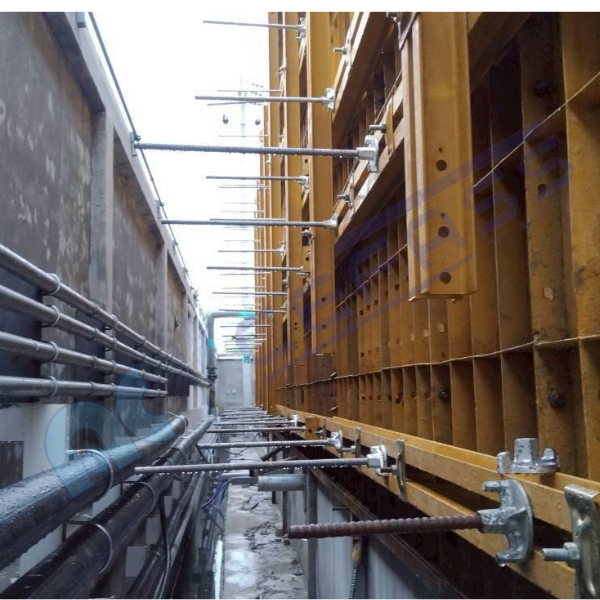 แบบหล่อผนังวอลบีม (Wall Beam Formwork)