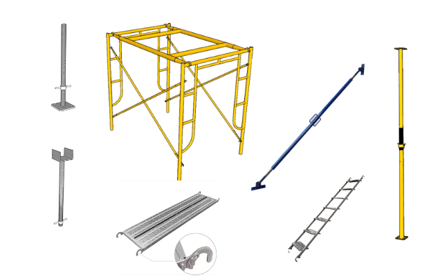 นั่งร้านเหล็กและอุปกรณ์ (SCAFFOLDING & ACCESSORIES)